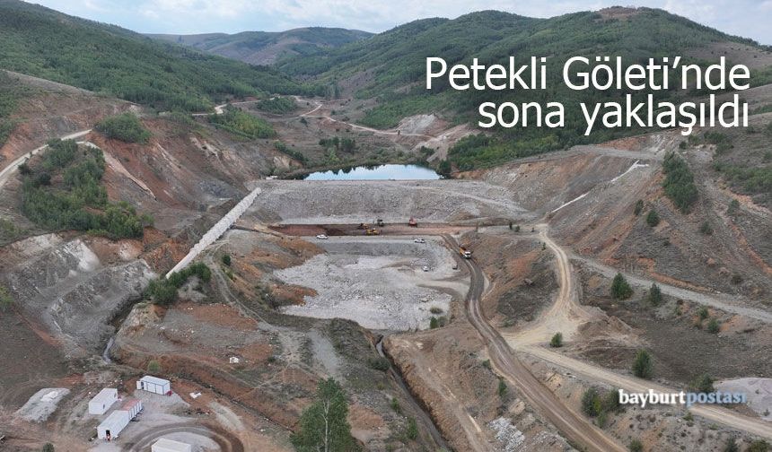 Petekli Göleti'nde sona gelindi