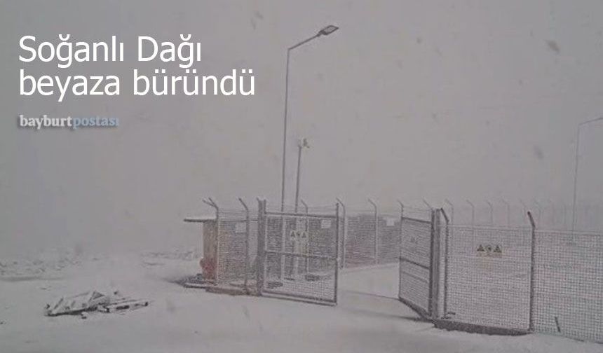Soğanlı Dağı beyaza büründü