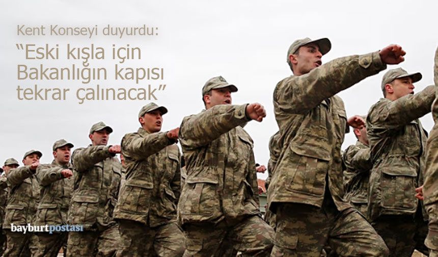 Bayburt Kent Konseyi duyurdu: Eski kışla için Bakanlığın kapısı tekrar çalınacak